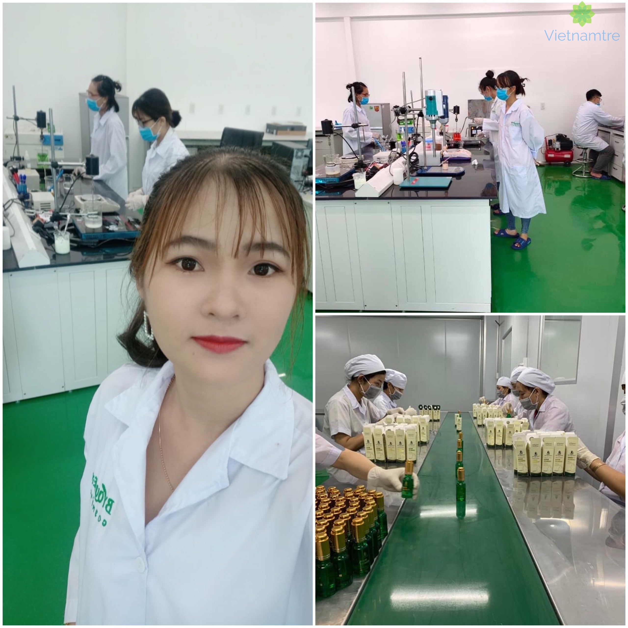 Nhà máy sản xuất thương hiệu mỹ phẩm thiên nhiên By Queen 