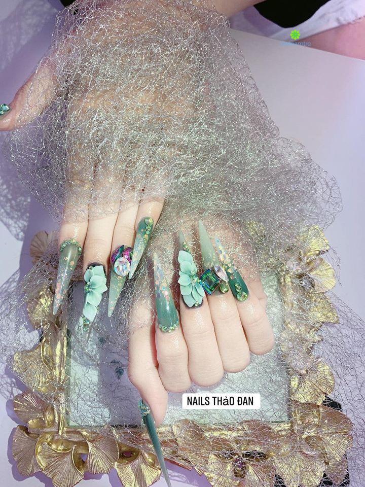 Những mẫu nail tại Thảo Đan Nail luôn rất đa dạng 