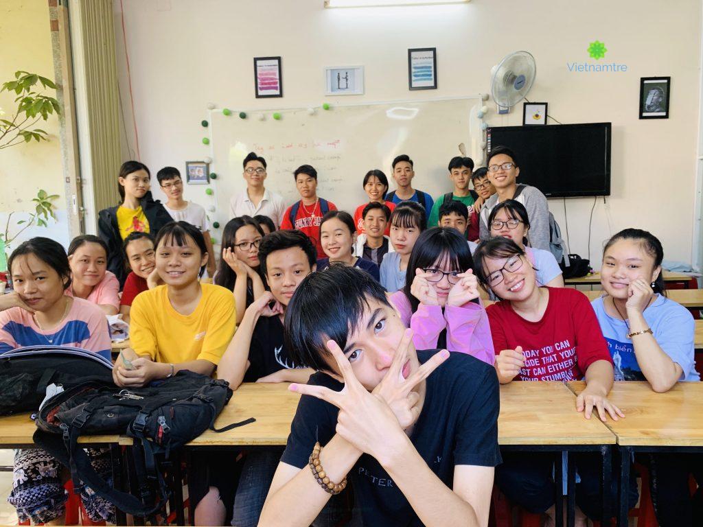 Lớp học của cô giáo Liên Mori.