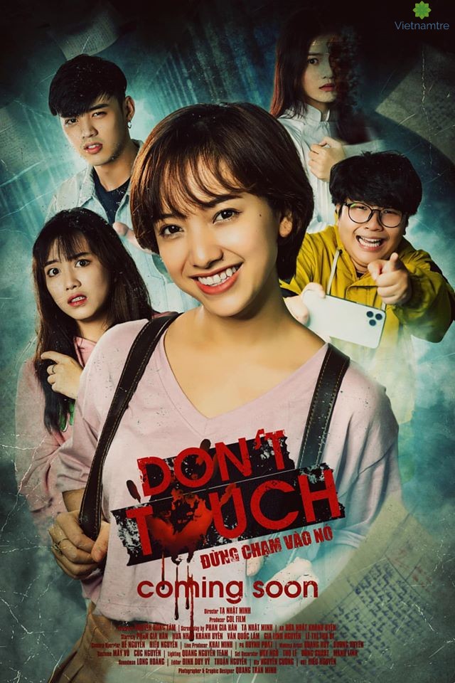 Poster phim kinh dị "Don't touch" với sự góp mặt của Gia Linh