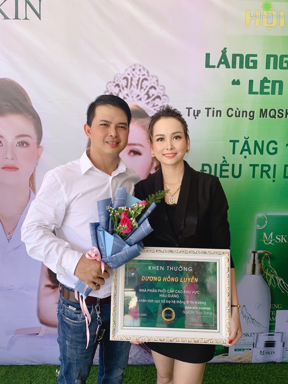 Hồng Luyến đạt được nhiều giải thưởng và thành tích khi KDOL MQ Skin