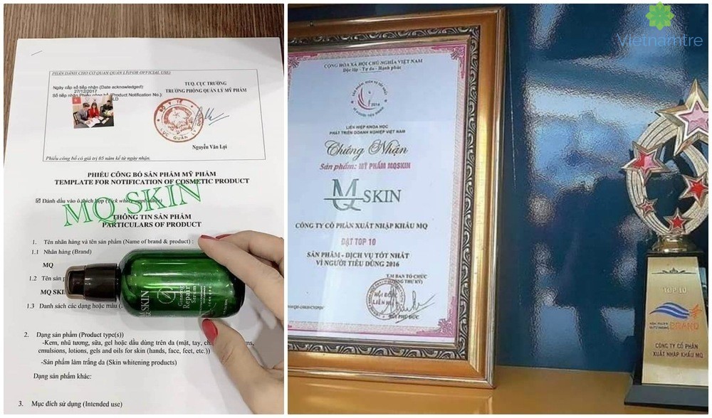 MQ Skin - Mỹ phẩm cao cấp uy tín và chất lượng