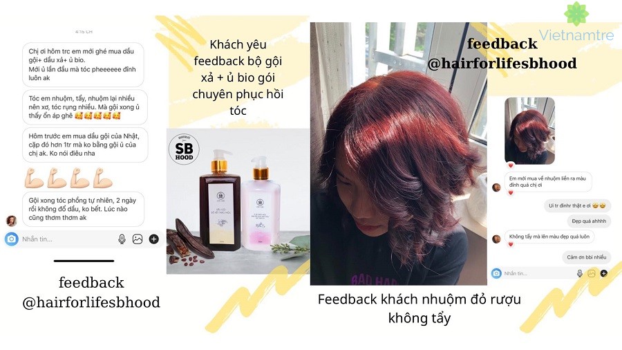 Những feedback không ngừng khen ngợi về sản phẩm.