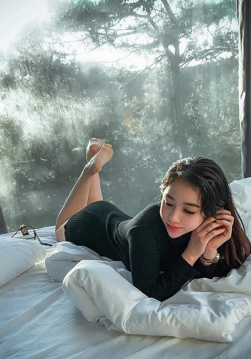 Vẻ đẹp dịu dàng và nữ tính của Ngọc Gấm