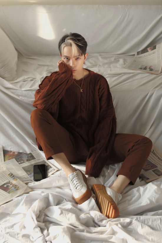 Kelbin Lei chia sẻ "Nghĩ lại thì thấy mình cũng khá can đảm và liều lĩnh".