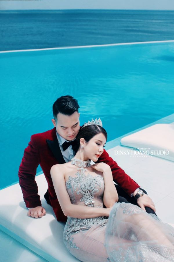 Dinky Hoang Studio - Nơi thực hiện bộ ảnh cưới tình tứ cho Diệp Lâm Anh