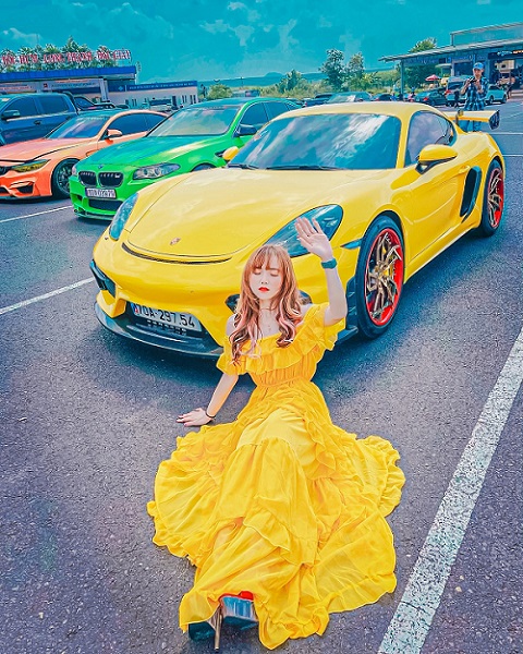 Thành viên nữ Miu Hà với nhan sắc vô cùng nổi bật