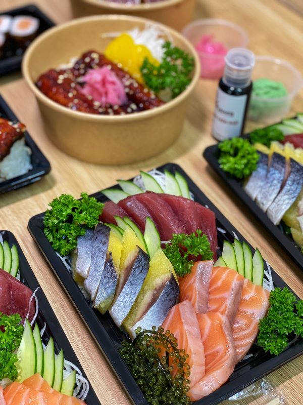 Combo các loại sashimi tươi sống chất lượng