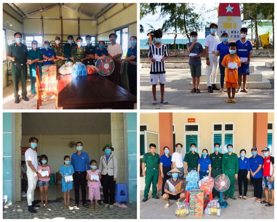 Những phần quà ý nghĩa được trao đến tận tay người dân khó khăn trong cơn đại dịch