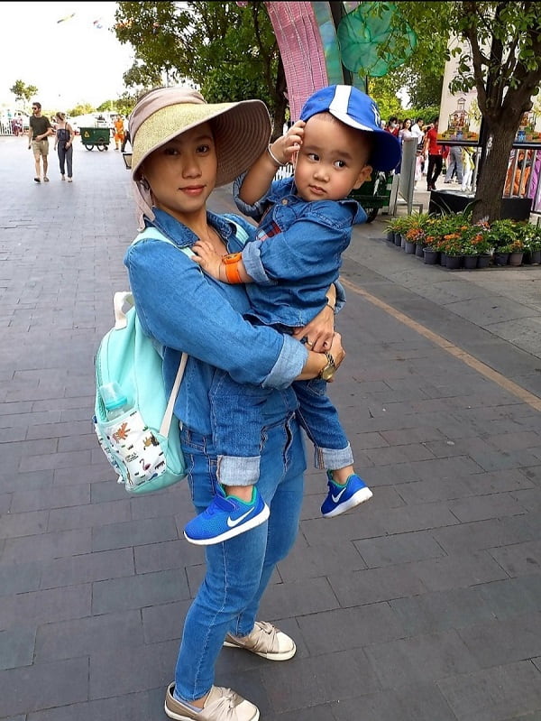 Thanh Trúc và cậu con trai đầu lòng