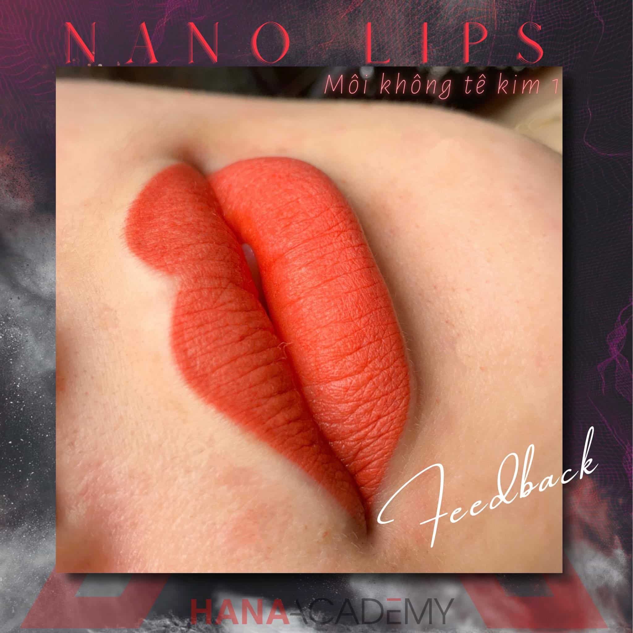 Kỹ thuật phun môi lipstick