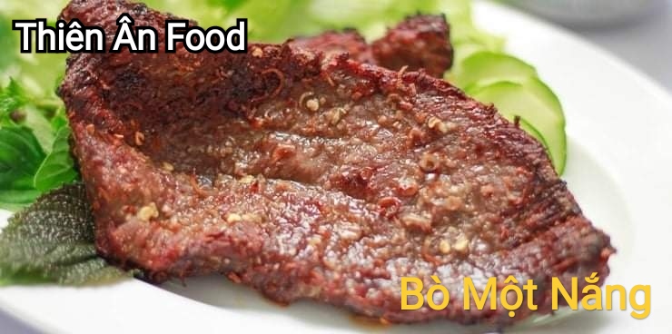 Từng sợi bò một nắng Thiên Ân đảm bảo được độ ngọt tự nhiên và độ dai của thịt