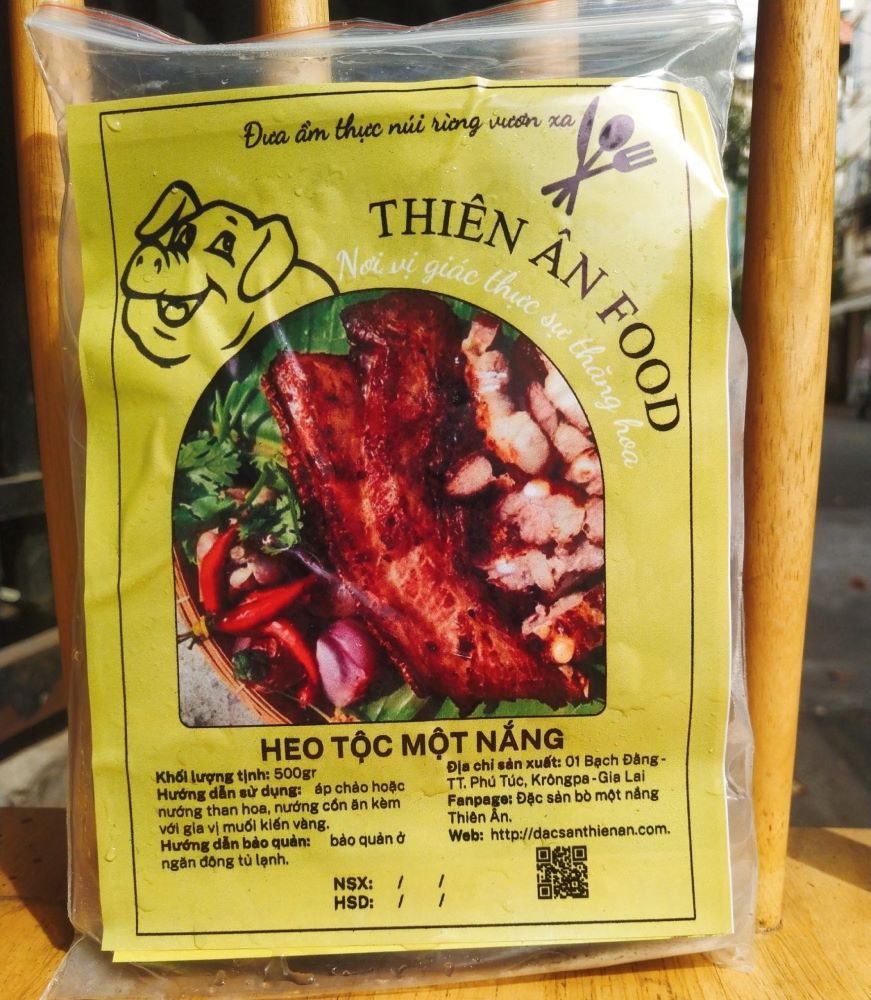 Hiện nay Thiên Ân đã cung cấp thêm sản phẩm nai một nắng và heo đồng bào một nắng