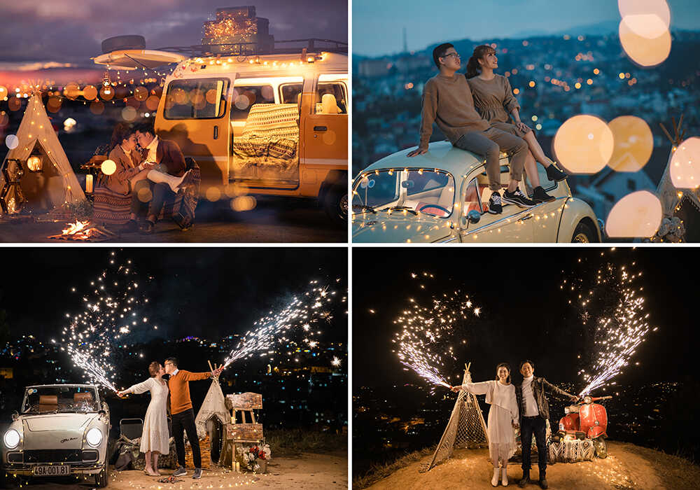 Tình bể bình trên từng shot ảnh