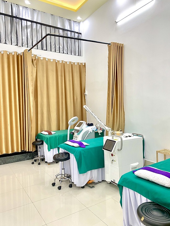 Trang thiết bị ngày càng được cải tiến tại shop