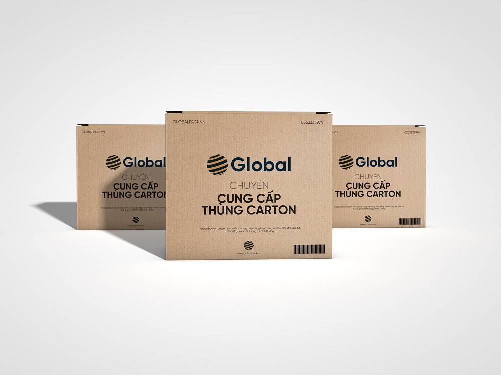 Thùng carton và băng keo là 2 sản phẩm đi đầu trong các ngành hàng tại Global