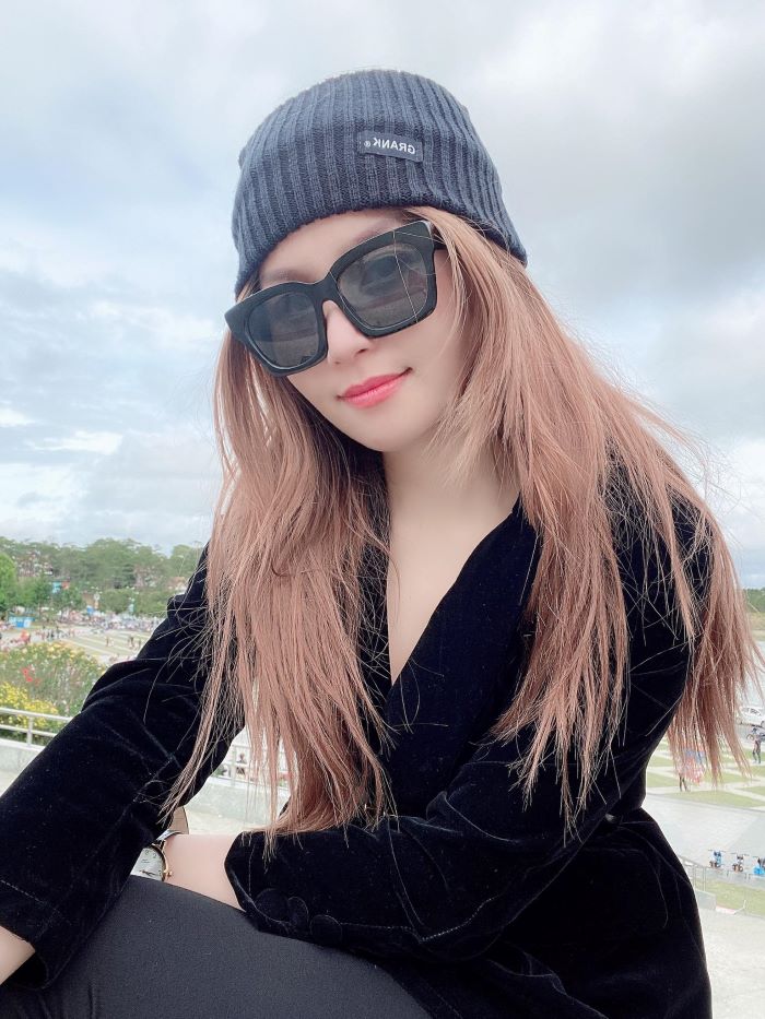 Cô nàng đang nỗ lực vì công việc