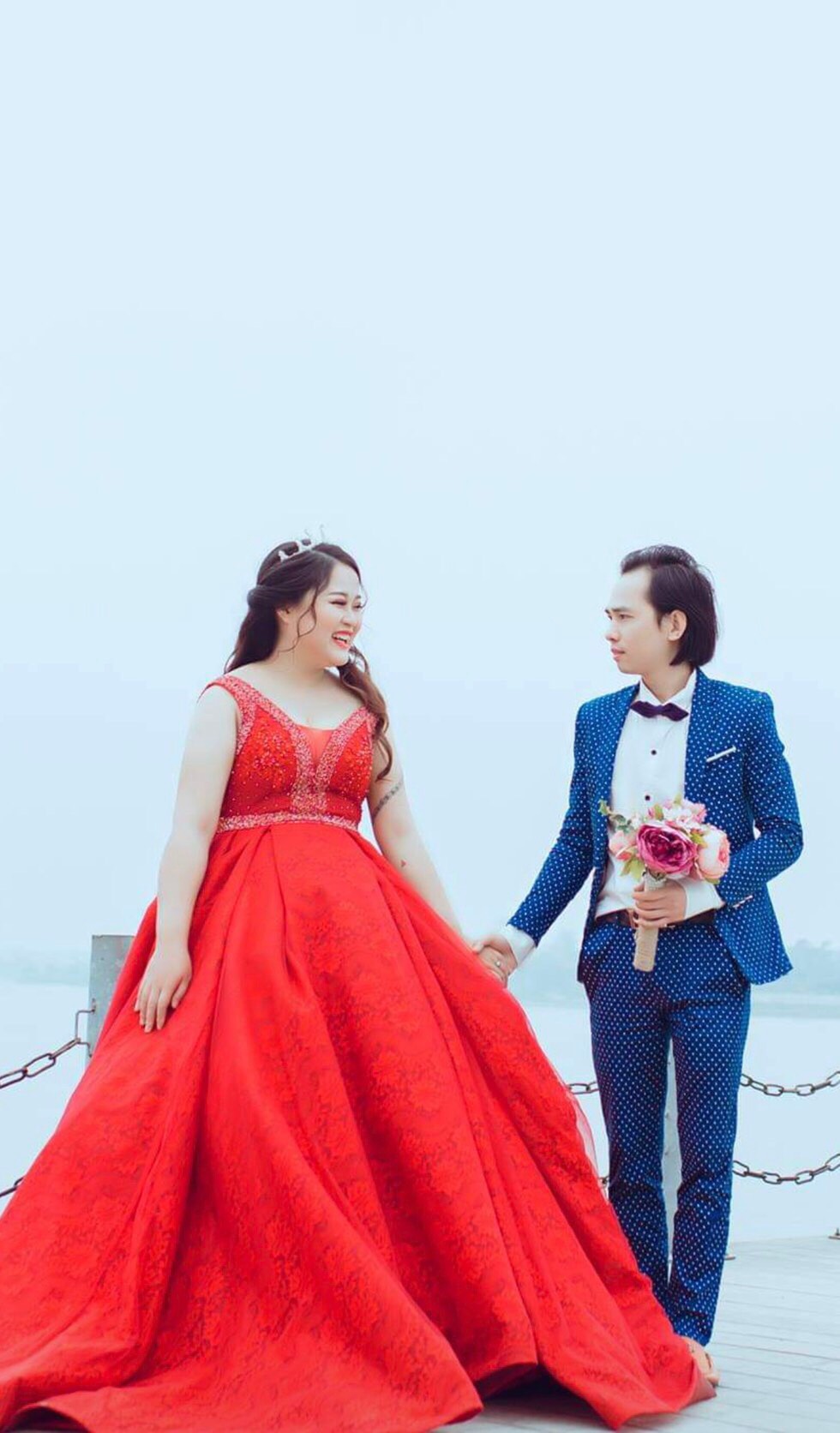 Cân nặng không là trở ngại trong chuyện tình của vợ chồng Hot Mom Lan Anh