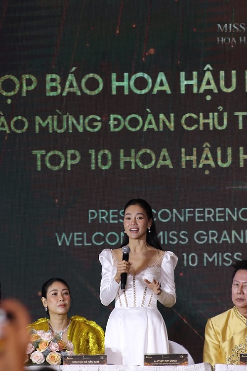 Họp báo Miss Grand