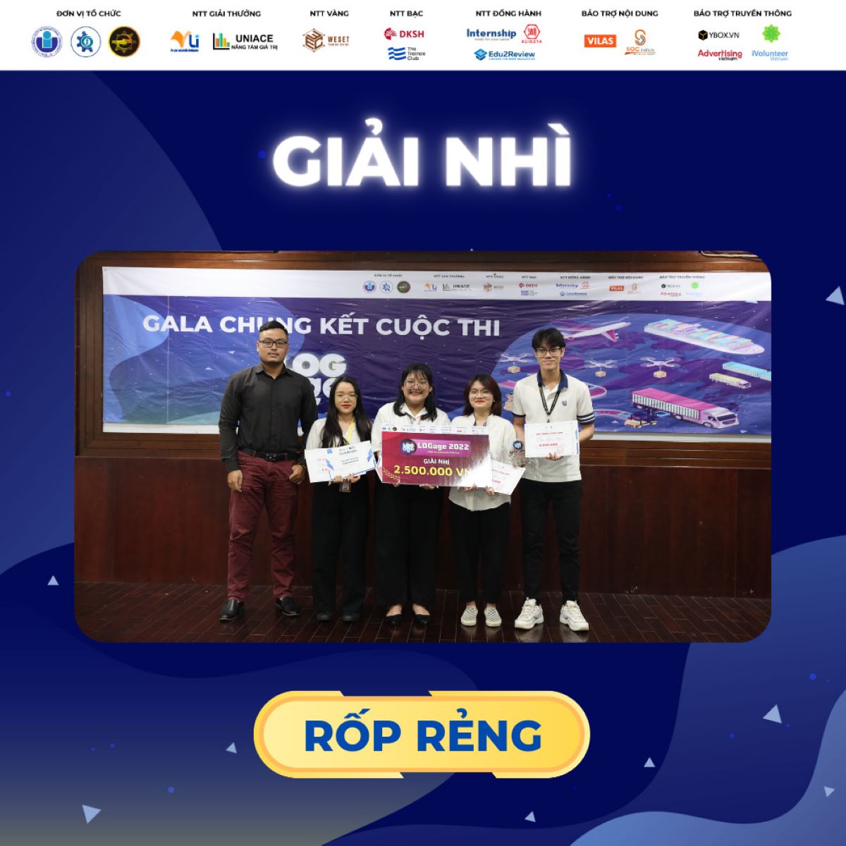 LOGage 2022 - Đội giành giải Nhì: Rốp Rẻng