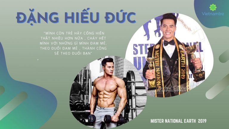 Fitness Model Hiếu Đức – Mister National Earth (2019) và những thành công vượt bậc