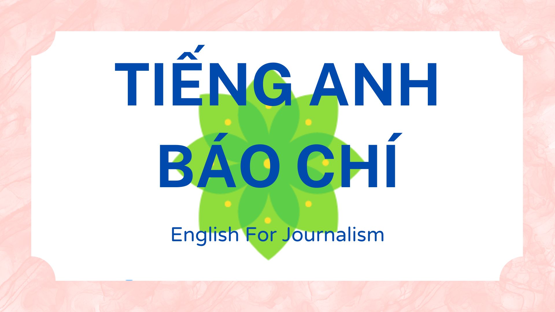 Tieng Anh Báo Chí - Vietnamtre