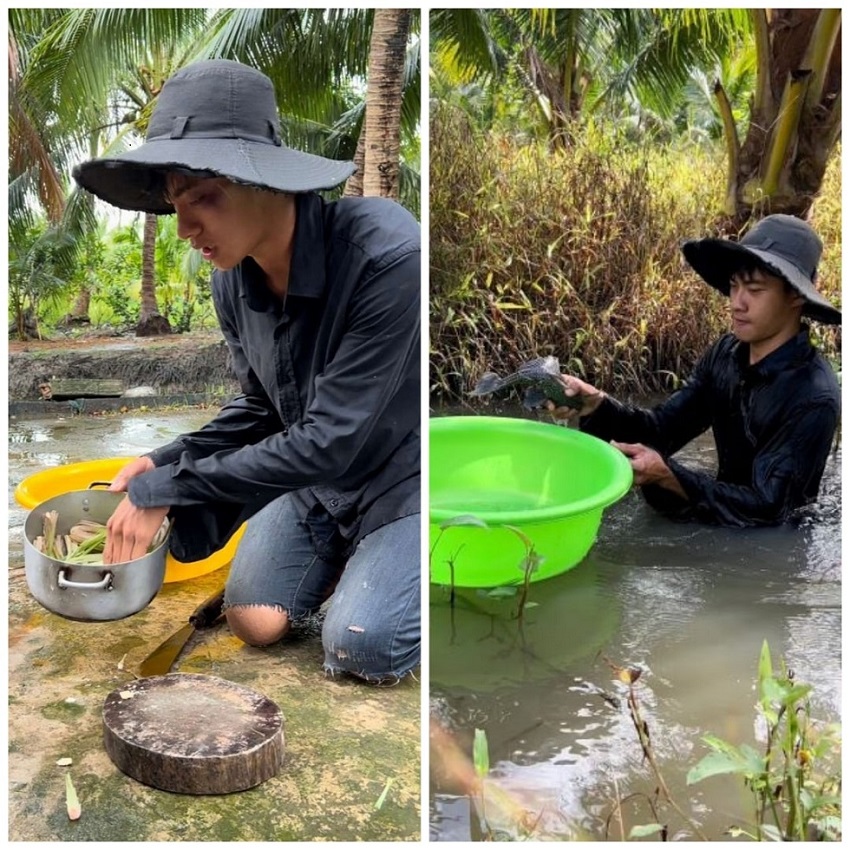 Chiếc nón tai bèo và chiếc áo sơ mi thân thuộc của Khang