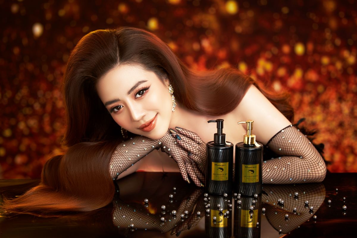 Bộ đôi gội - xả Trứng cá tầm, đồng hành cùng làn tóc Việt