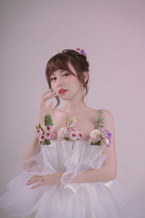 Công việc nghệ thuật giúp cô nàng khai thác được thế mạnh của bản thân