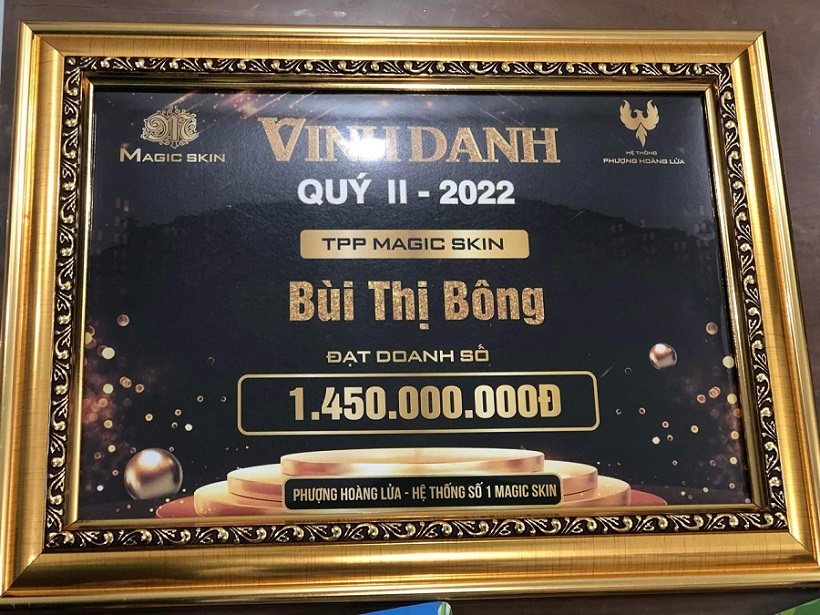 So với kỳ kinh doanh ở quý II, doanh số chị đạt được gấp đôi với quý I