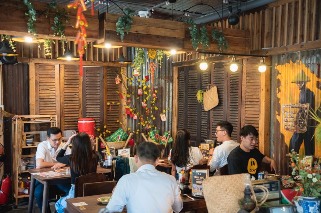 Nơi đây trở thành điểm đến thú vị của những người con quê