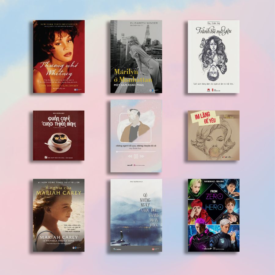 Tổng hợp những cuốn sách đầy tâm huyết của Tác giả Ray Đoàn Huy