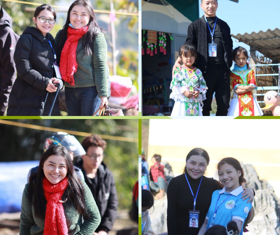 CEO Thào Hải cùng các bạn sinh viên trong chương trình Đông Ấm 2023 