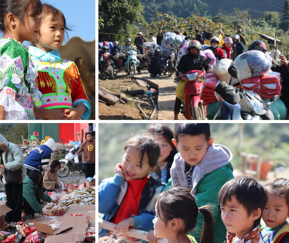 Chương trình đã diễn ra thành công tốt đẹp với nụ cười trẻ thơ 