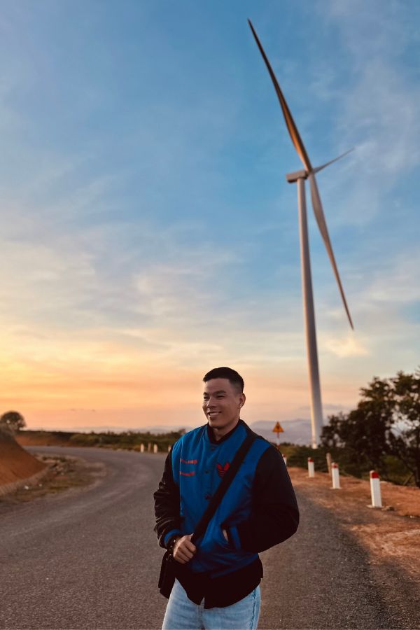 Anh Sỹ với nụ cười ấm áp 