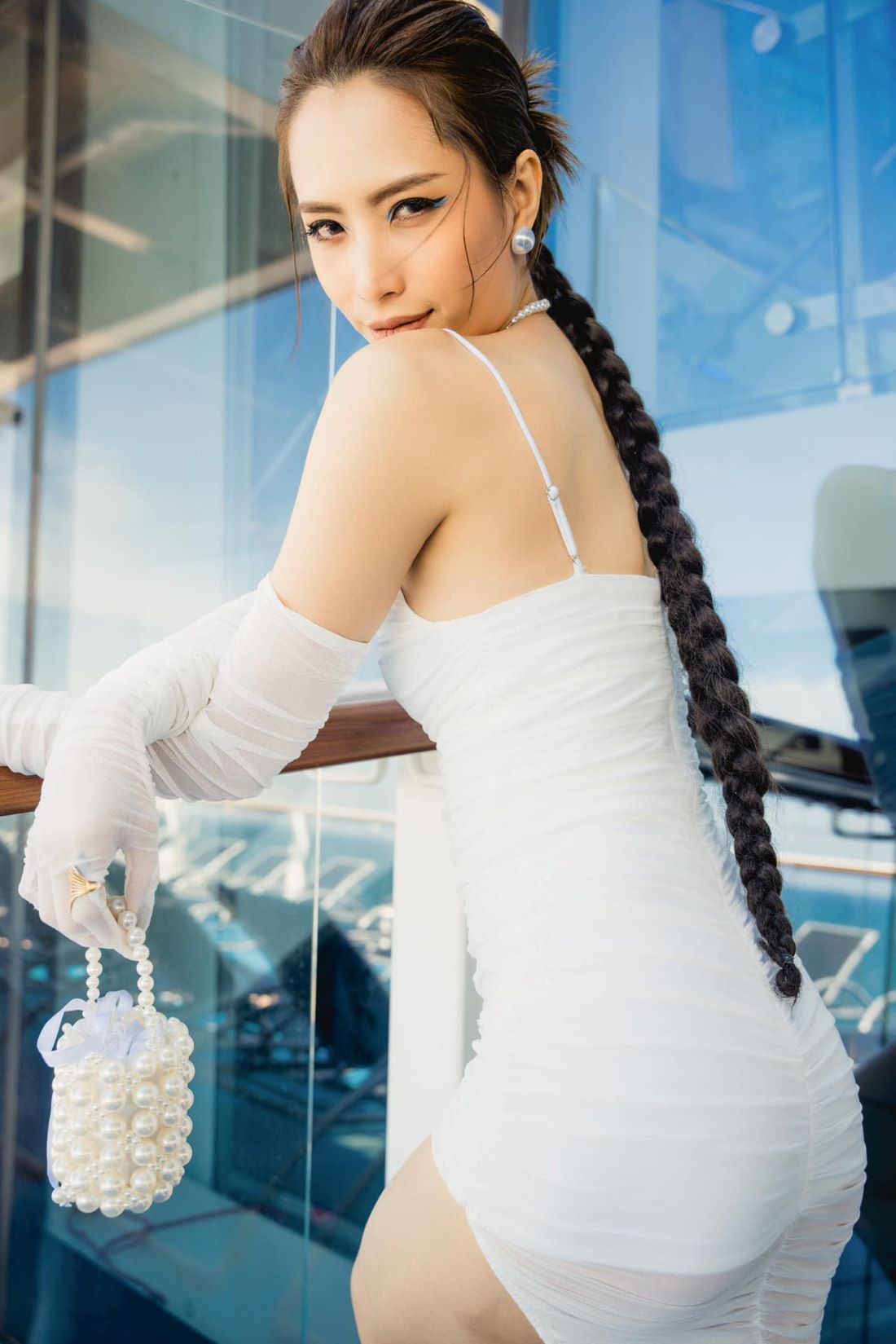 Cô nàng muốn trở thành model từ khi còn rất nhỏ.