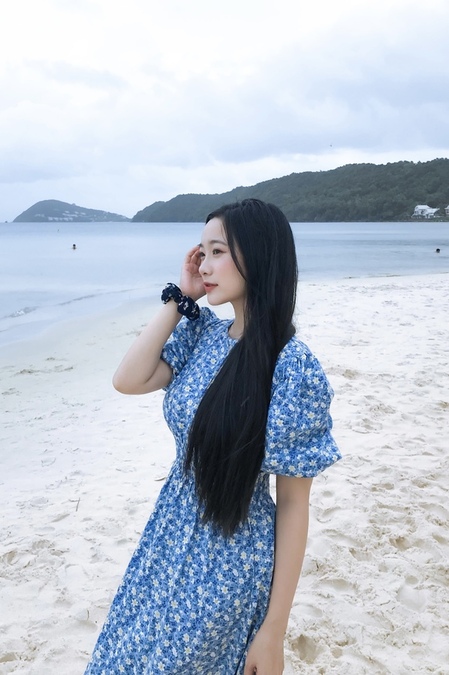 Được đứng trước ống kính là một trong những niềm vui của cô