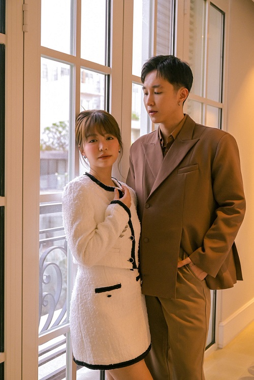 Hình ảnh Mẫn Tiên sát cánh bên chồng Một Mẫn Tiên hoàn toàn khác sau khi có gia đình nhỏ