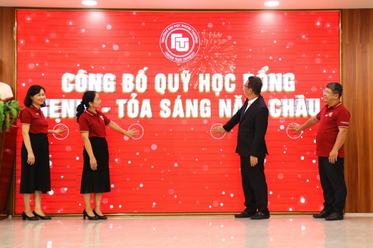 Trường ĐH Ngoại thương công bố Quỹ học bổng GENIE – Cơ hội “tỏa sáng năm châu” dành cho sinh viên các chương trình Đào tạo quốc tế